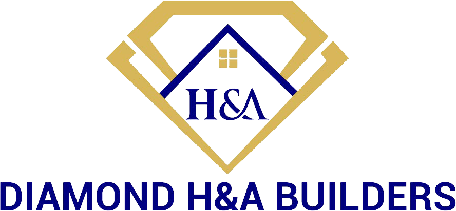 Diamond H&A Builders Logo – General Contracting & Design-Build Services