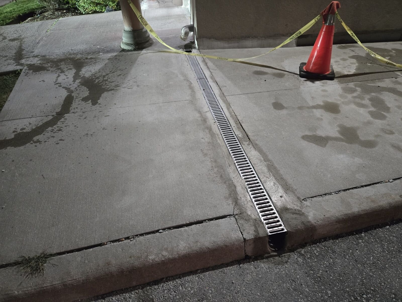Trench Drainage Installation, Place of Worship